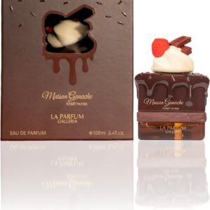 La Parfum Galleria Maison Ganache FORET NOIRE Eau de Parfum 100ml box and cake-slice bottle