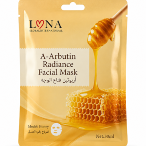 Luna A-Arbutin Radiance Facial Mask - Honey