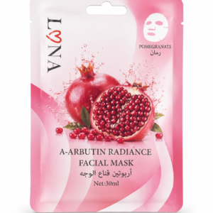 Luna A-Arbutin Radiance Facial Mask - Pomegranate