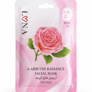 Luna A-Arbutin Radiance Facial Mask - Rose
