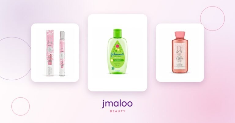 Eau de parfum, body mist and body splash options available online in Egypt at Jmaloo Beauty