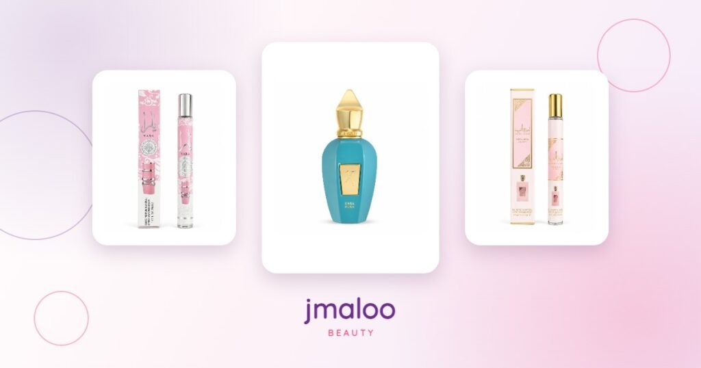 Long lasting eau de parfum bottles available online in Egypt at Jmaloo Beauty
