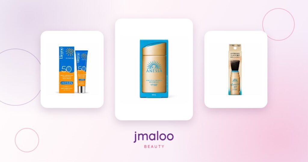 Sunscreen and SPF 50 face care products available online in Egypt at Jmaloo Beauty