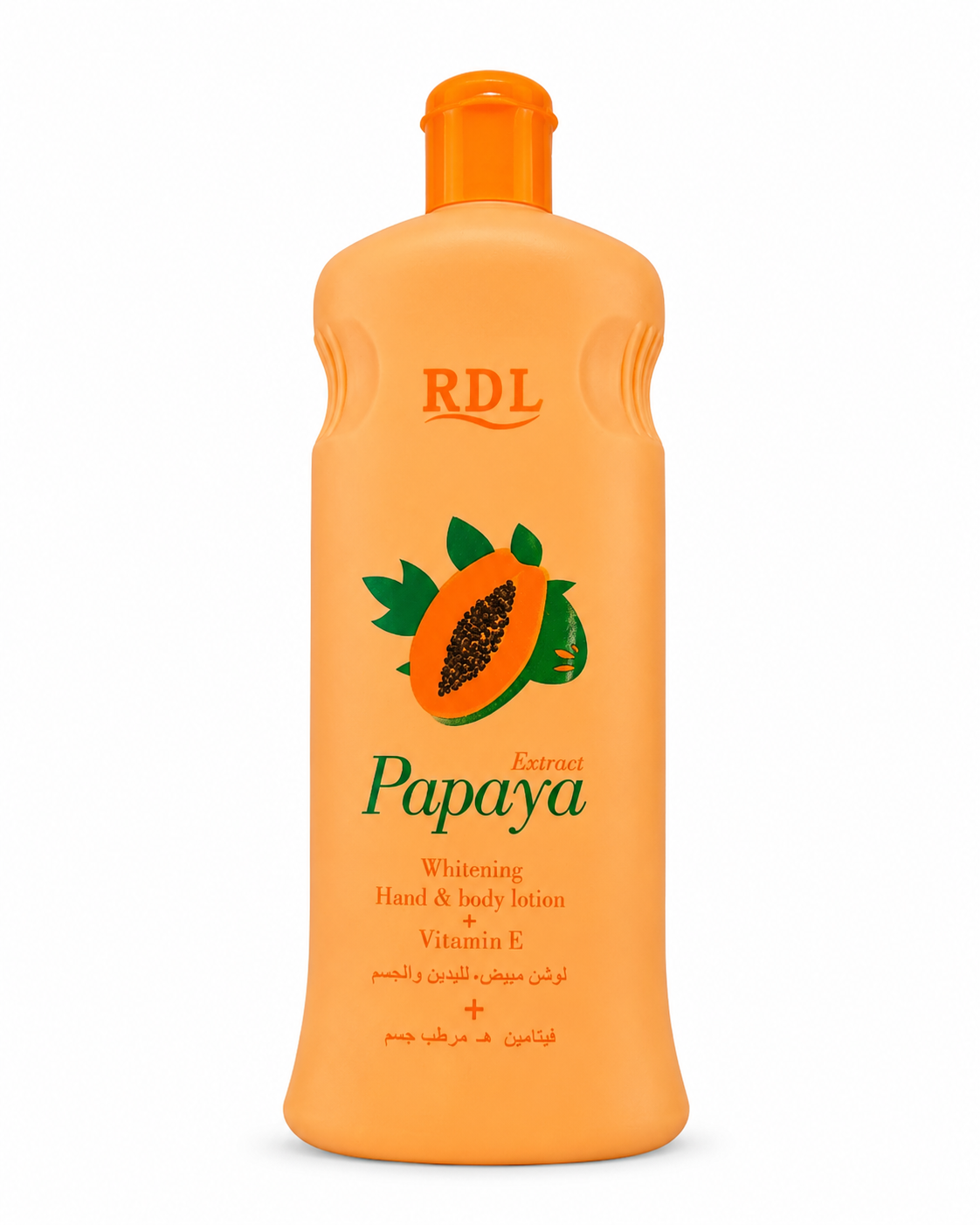 RDL Papaya Extract Whitening Hand & Body Lotion with Vitamin E bottle