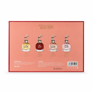 Sexy Scandal Sexy Sexy gift set with four 25ml bottles Pink Party O2 Original