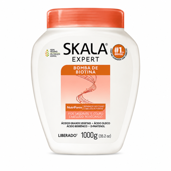 Skala Expert — Bomba de Biotina Biotin Hair Mask 1000g — Stronger Strands