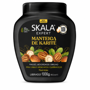Skala Expert Manteiga de Karité shea butter hair treatment mask 1000g jar