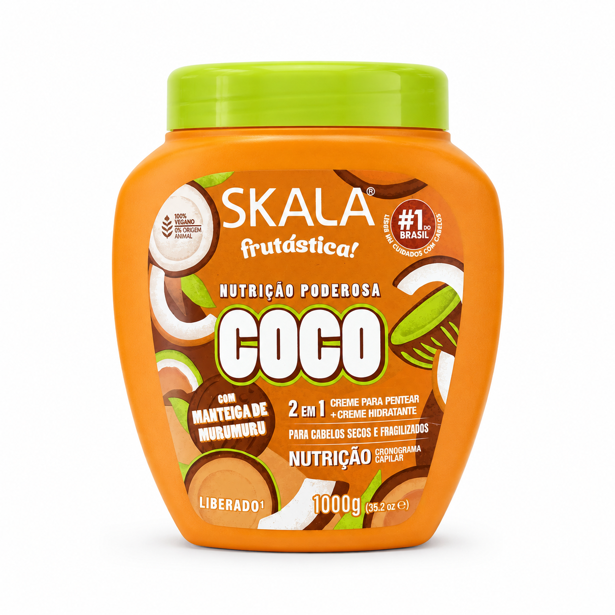 Skala Frutastica Coco coconut and murumuru butter 2 in 1 hair cream 1000g tub