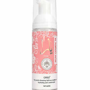 Yara CRSO Mousse Facial Cleanser 60ml foaming pump bottle