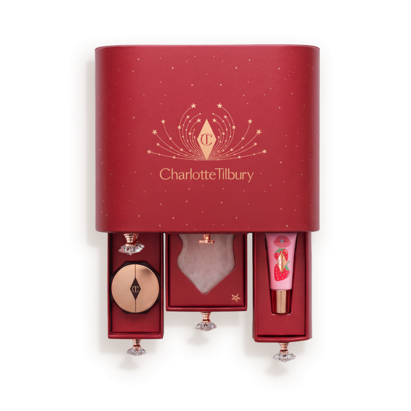 Charlotte Tilbury Hollywood Beauty Wonderland advent calendar 2026 – 15-piece makeup and skincare gift set view 4