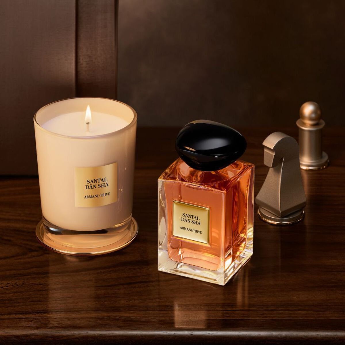 Armani Privé Santal Dān Shā Duo gift set with scented candle – view 2