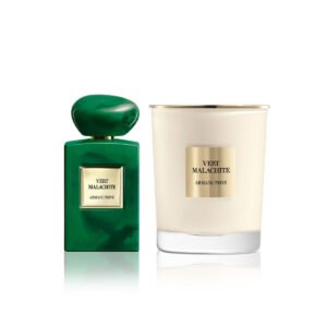 Armani Privé Vert Malachite Duo gift set with scented candle