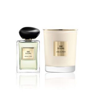 Armani Privé Thé Yulong Duo gift set with scented candle