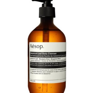 Aesop Geranium Leaf Body Cleanser 500ml gel body wash bottle
