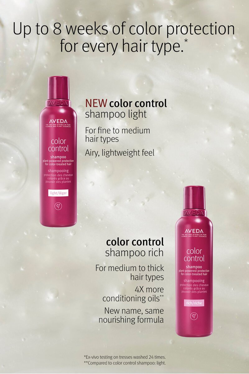 Aveda Color Control Shampoo Light 1000ml pump bottle – view 3