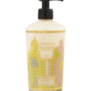 Baobab Collection Body & Hand Lotion Miami 350ml decorated glass bottle