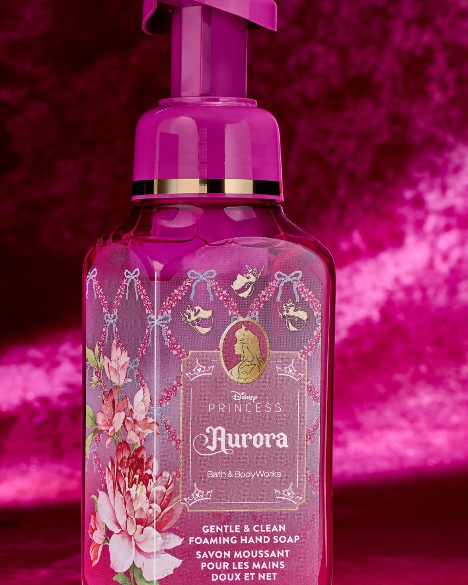 Bath & Body Works Disney Princess Aurora Gentle & Clean Foaming Hand Soap 259ml – original in Egypt – view 2