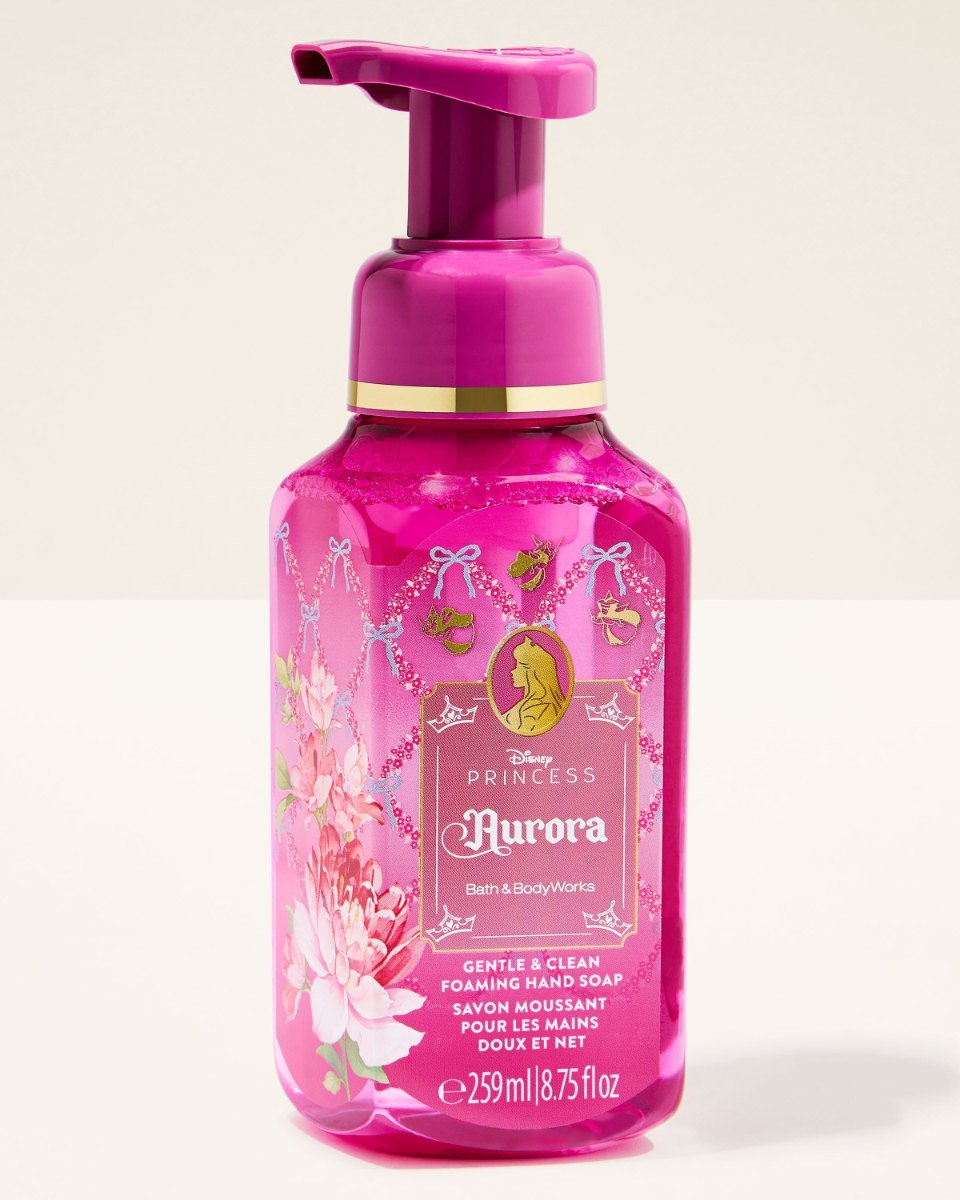 Bath & Body Works Disney Princess Aurora Gentle & Clean Foaming Hand Soap 259ml – original in Egypt