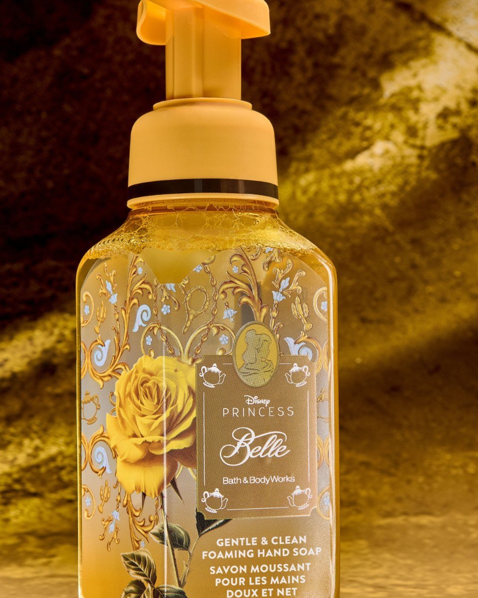Bath & Body Works Disney Princess Belle Gentle & Clean Foaming Hand Soap 259ml – original in Egypt – view 2