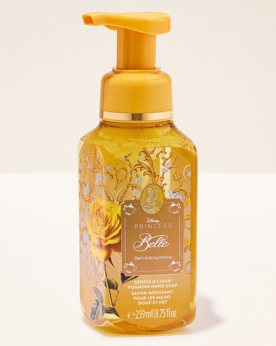 Bath & Body Works Disney Princess Belle Gentle & Clean Foaming Hand Soap 259ml – original in Egypt