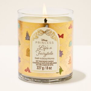 Bath & Body Works Disney Princess Life's a Fairytale Single Wick Candle 227g – original in Egypt