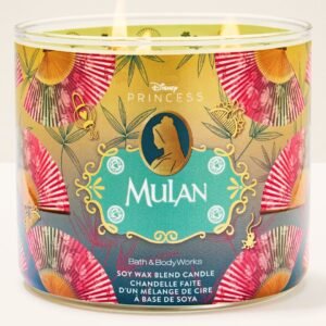Bath & Body Works Disney Princess Mulan 3-Wick Candle 411g – original in Egypt
