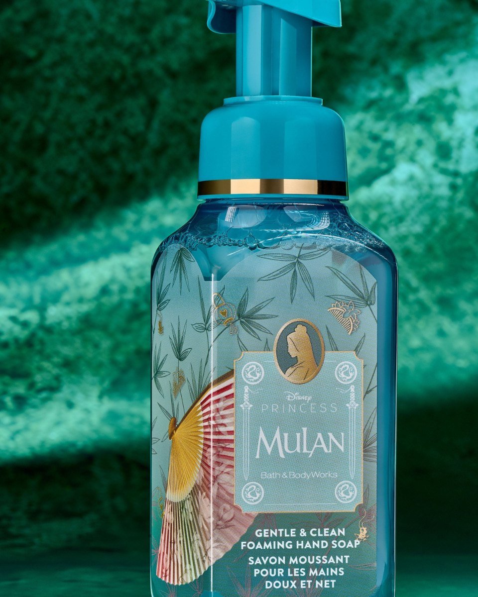 Bath & Body Works Disney Princess Mulan Gentle & Clean Foaming Hand Soap 259ml – original in Egypt – view 2
