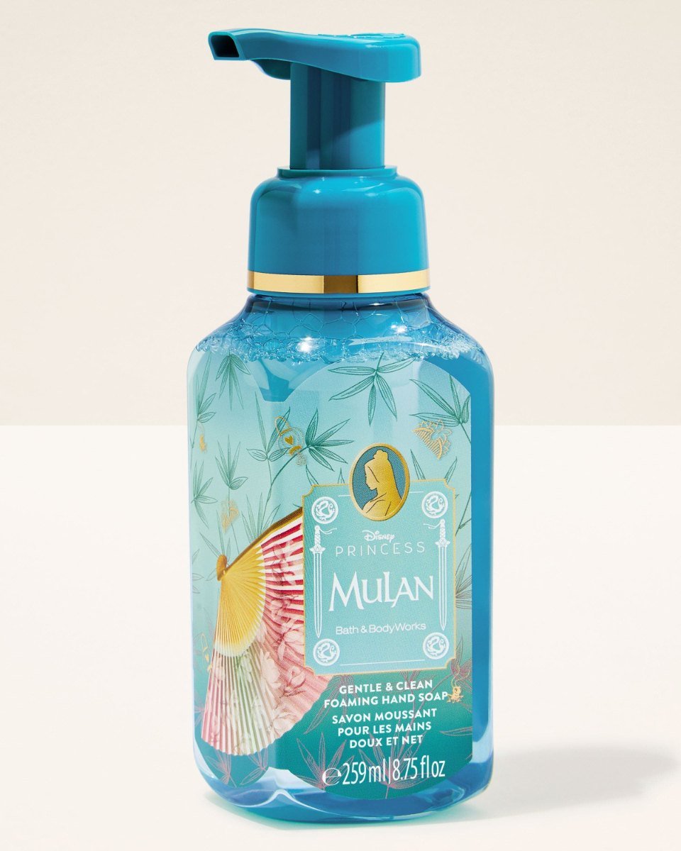 Bath & Body Works Disney Princess Mulan Gentle & Clean Foaming Hand Soap 259ml – original in Egypt