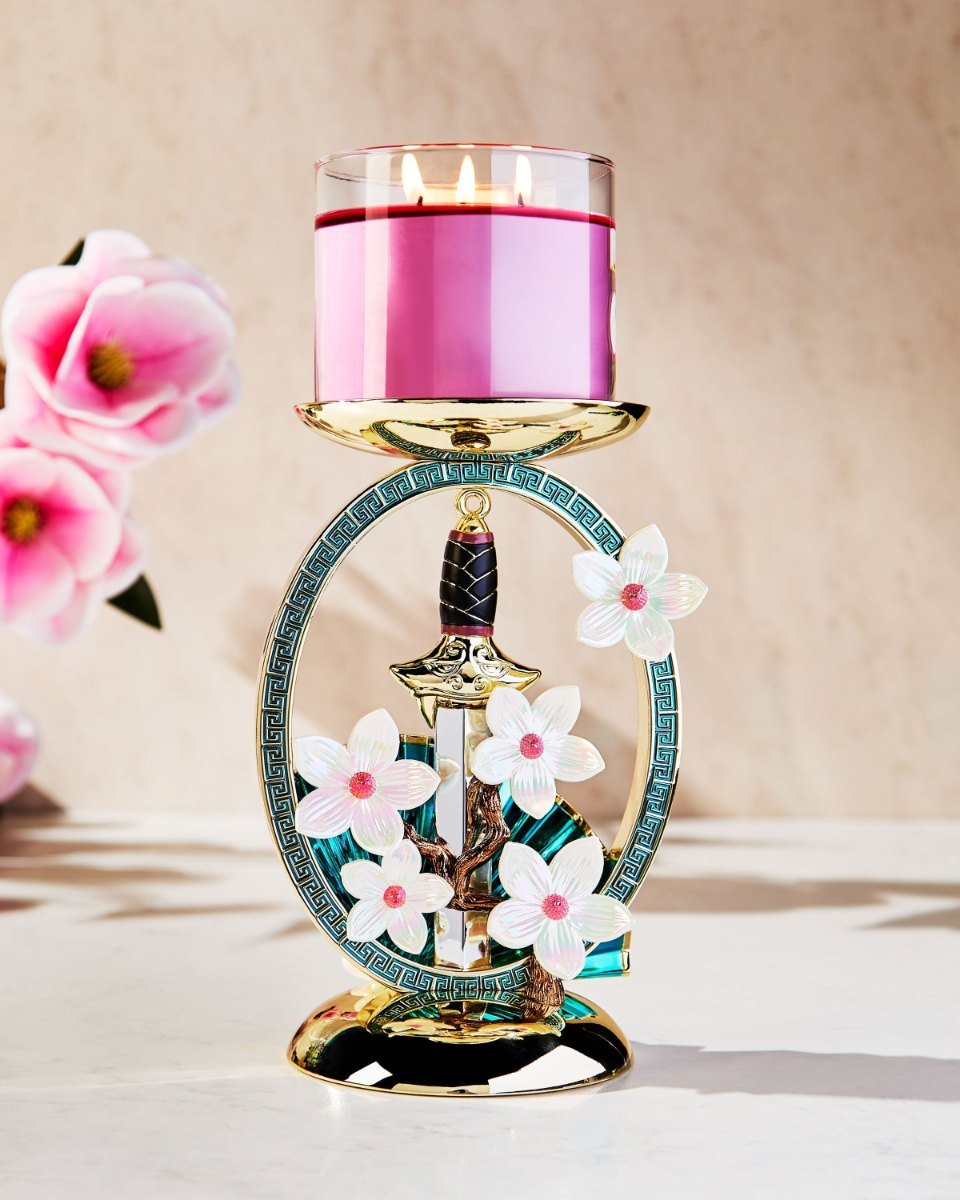 Bath & Body Works Disney Princess Mulan Pedestal 3-Wick Candle Holder – original in Egypt – view 2
