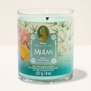 Bath & Body Works Disney Princess Mulan Single Wick Candle 227g – original in Egypt