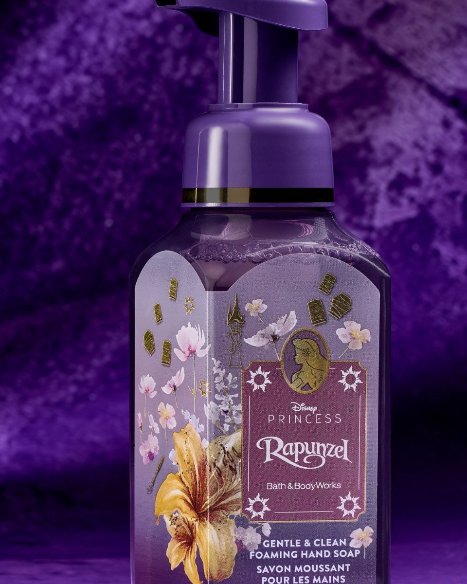 Bath & Body Works Disney Princess Rapunzel Gentle & Clean Foaming Hand Soap 259ml – original in Egypt – view 2