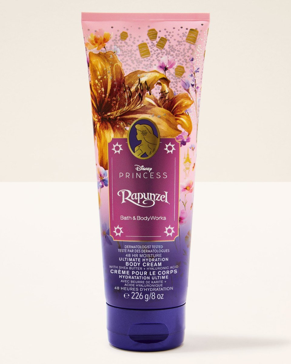 Bath & Body Works Disney Princess Rapunzel Ultimate Hydration Body Cream 226g – original in Egypt