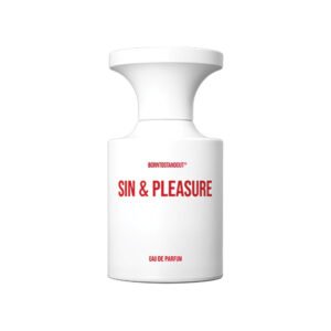 BORNTOSTANDOUT Sin & Pleasure Eau de Parfum 50ml bottle – original ylang, caramel, oud and leather perfume in Egypt
