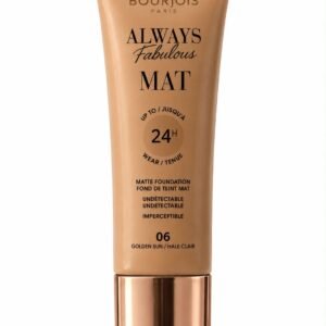 Bourjois Always Fabulous Mat 24H matte foundation 30ml shade 06 Golden Sun