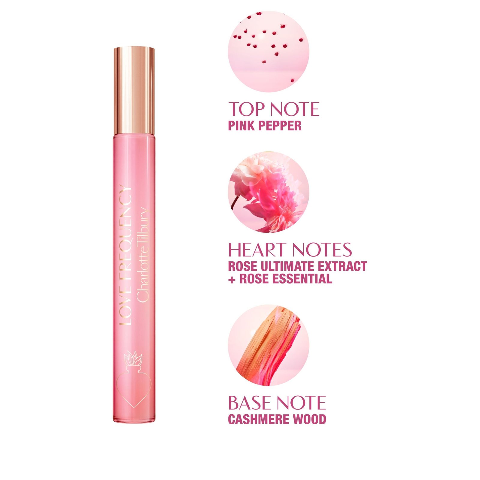 Charlotte Tilbury Love Frequency Eau de Parfum 10ml bottle – view 2