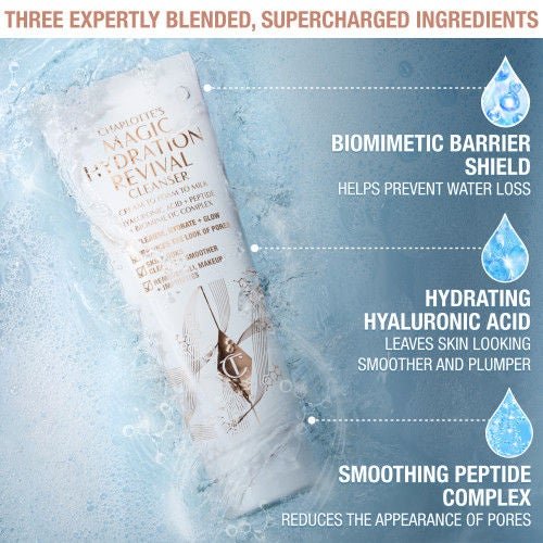 Charlotte Tilbury Magic Hydration Revival Cleanser 30ml – view 3