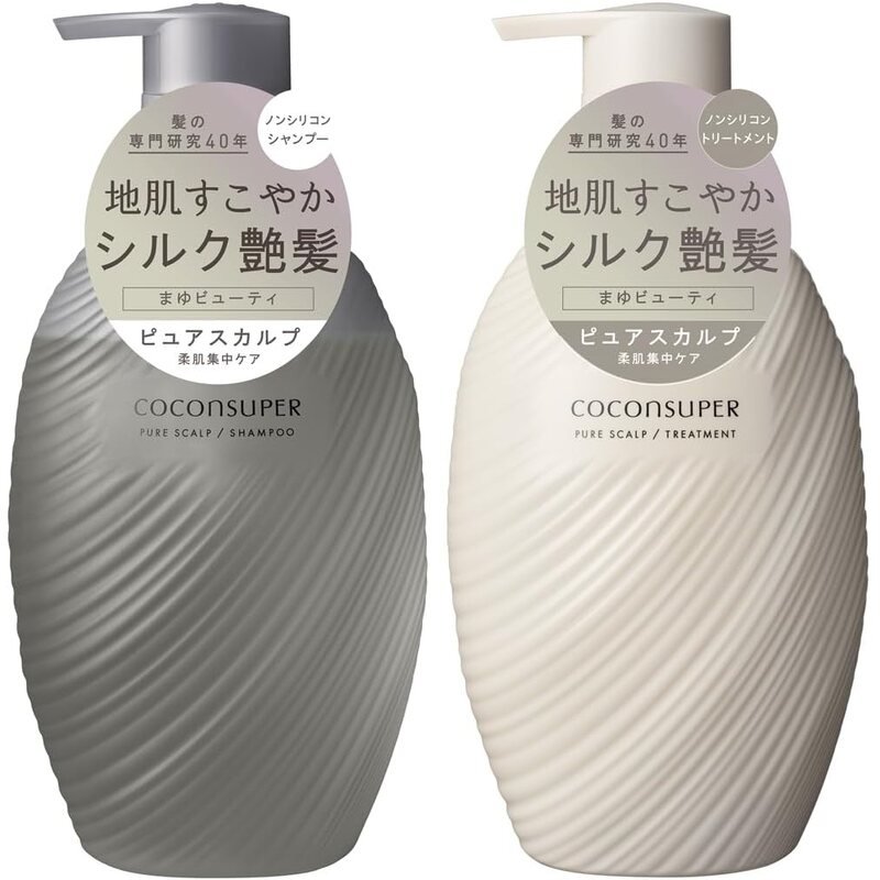 COCONSUPER Pure Scalp Shampoo & Treatment (Choose Your Option) 500 mL each