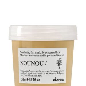 Davines NOUNOU Mask 250ml jar for dry over-processed hair