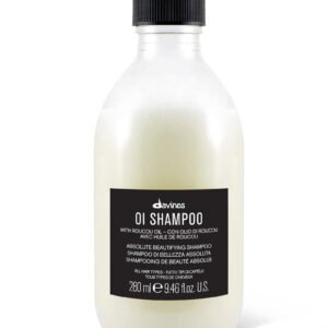 Davines Oi Shampoo 280ml nourishing shampoo bottle for all hair types