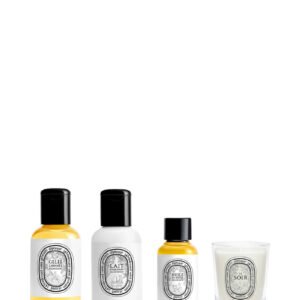 Diptyque Night Routine Set with candle, cleansing gel and body oils