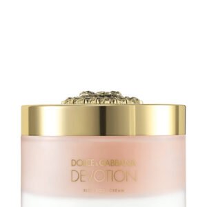 Dolce & Gabbana Devotion Rich Body Cream 180ml frosted glass jar