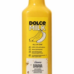 DOLCE MILK Honna Banana all-in-one shower gel bath foam body lotion 350ml
