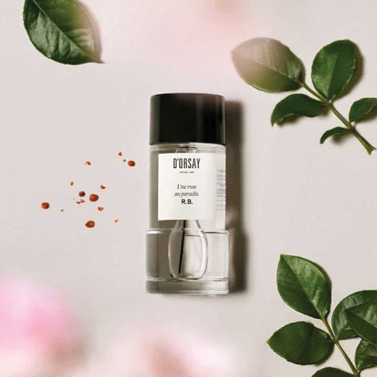 D'Orsay Une Rose au Paradis R.B. Eau de Parfum 90ml view 2 – original pink pepper, turkish rose and musk floral woody perfume in Egypt