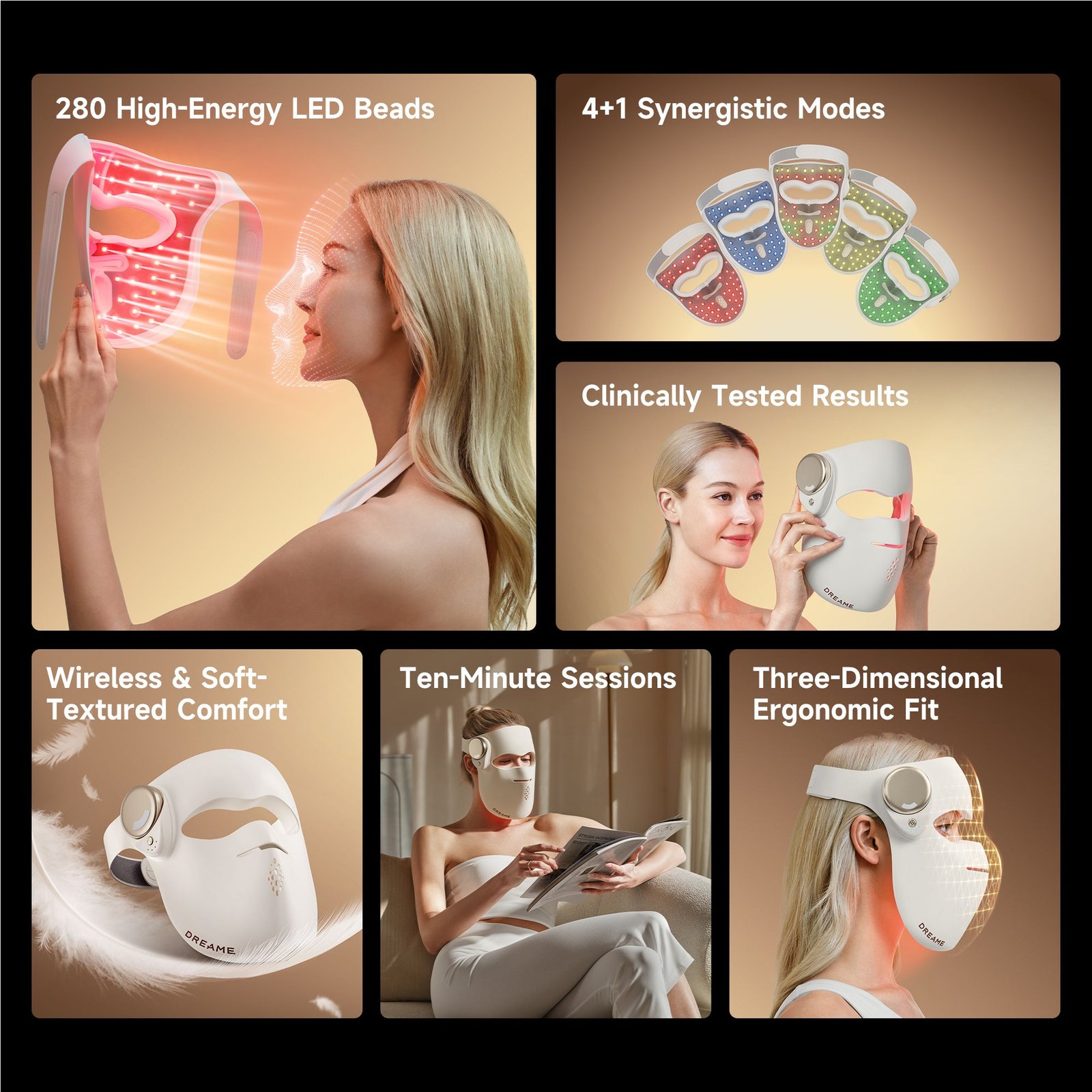 Dreame Chrona LED Light Therapy Mask