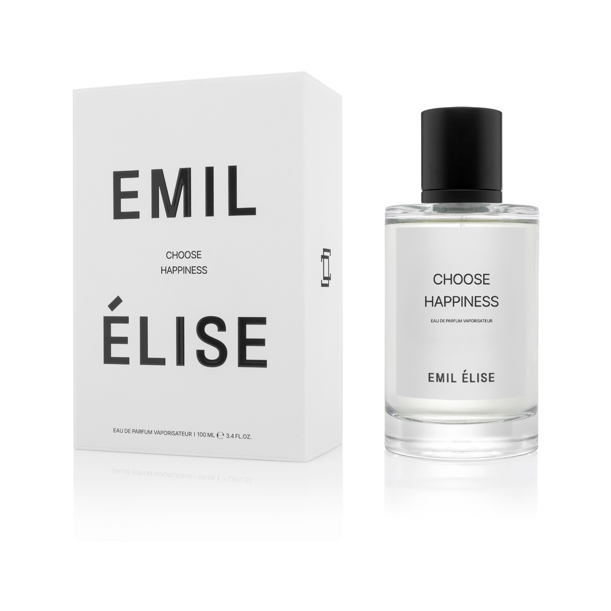 Emil Élise Choose Happiness Eau de Parfum 100ml view 2 – original lychee, rose and incense floral amber perfume in Egypt
