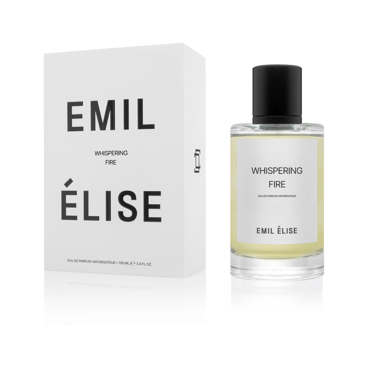 Emil Élise Whispering Fire Eau de Parfum 100ml view 2 – original agarwood, myrrh and incense smoky amber perfume in Egypt