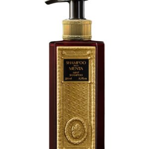 Eredi Zucca Mint Shampoo Dispenser 250ml burgundy bottle
