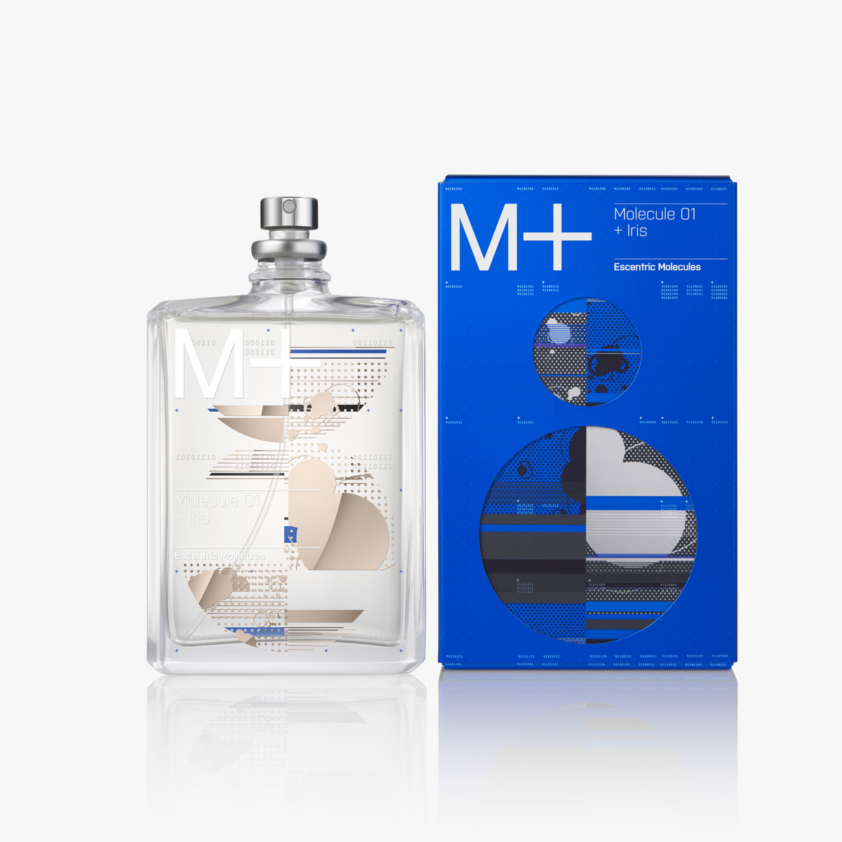 Escentric Molecules Molecule 01 + Iris Eau de Toilette 100ml bottle – original iso e super and iris powdery woody perfume in Egypt