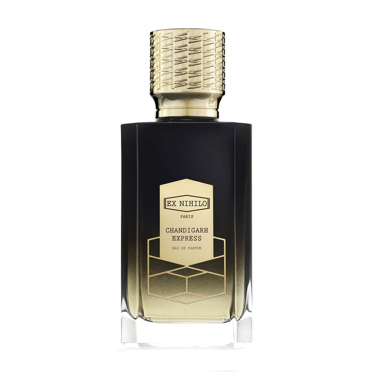 Ex Nihilo Chandigarh Express Eau de Parfum bottle – original cardamom, jasmine and leather spicy woody perfume in Egypt