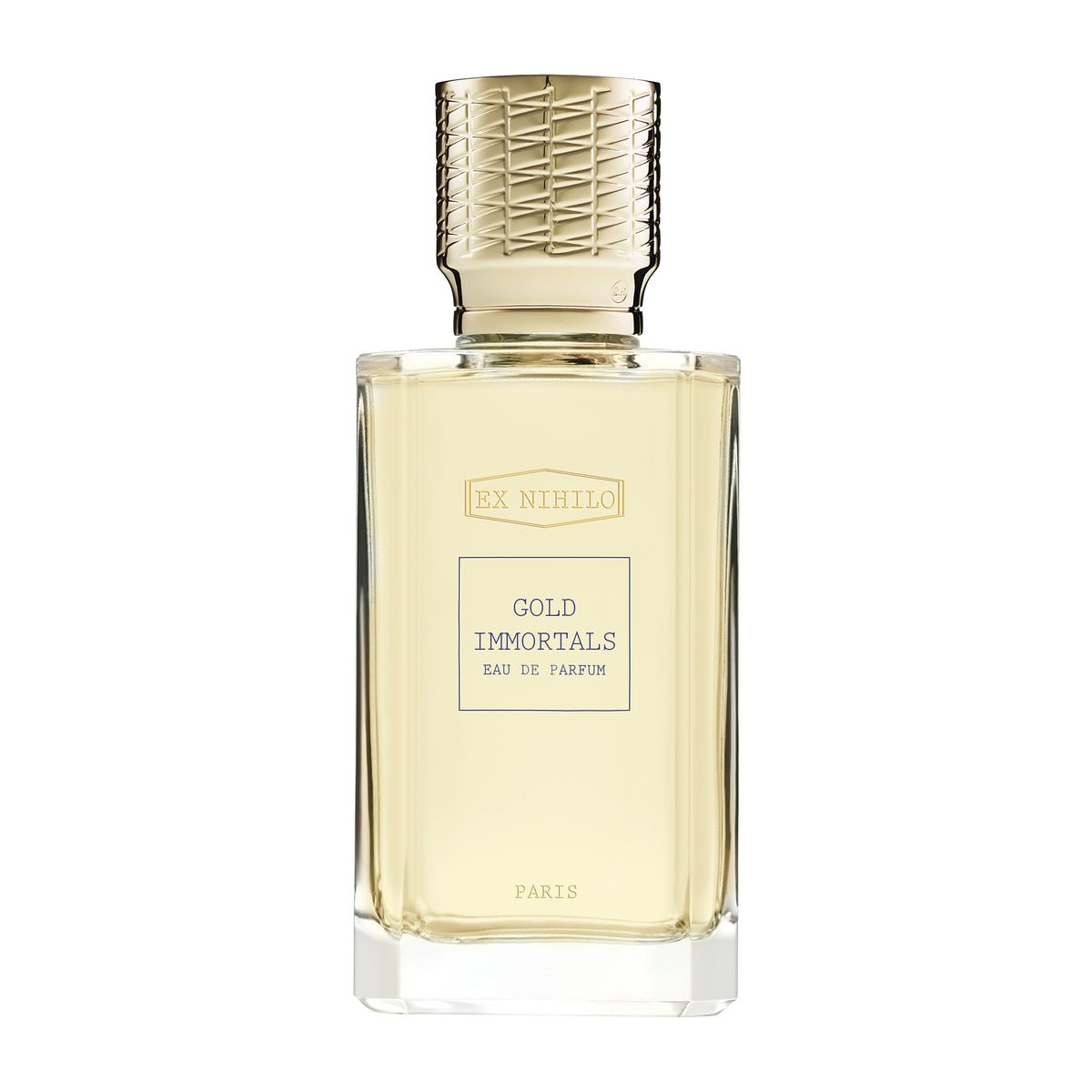 Ex Nihilo Gold Immortals Eau de Parfum 100ml bottle – original pear, lysylang and tonka warm floral perfume in Egypt